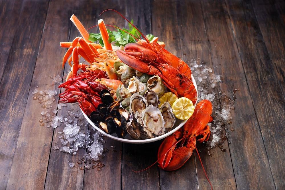 Intercontinental Grand Stanford Hong Kong By Ihg Hotel Ngoại thất bức ảnh Seafood