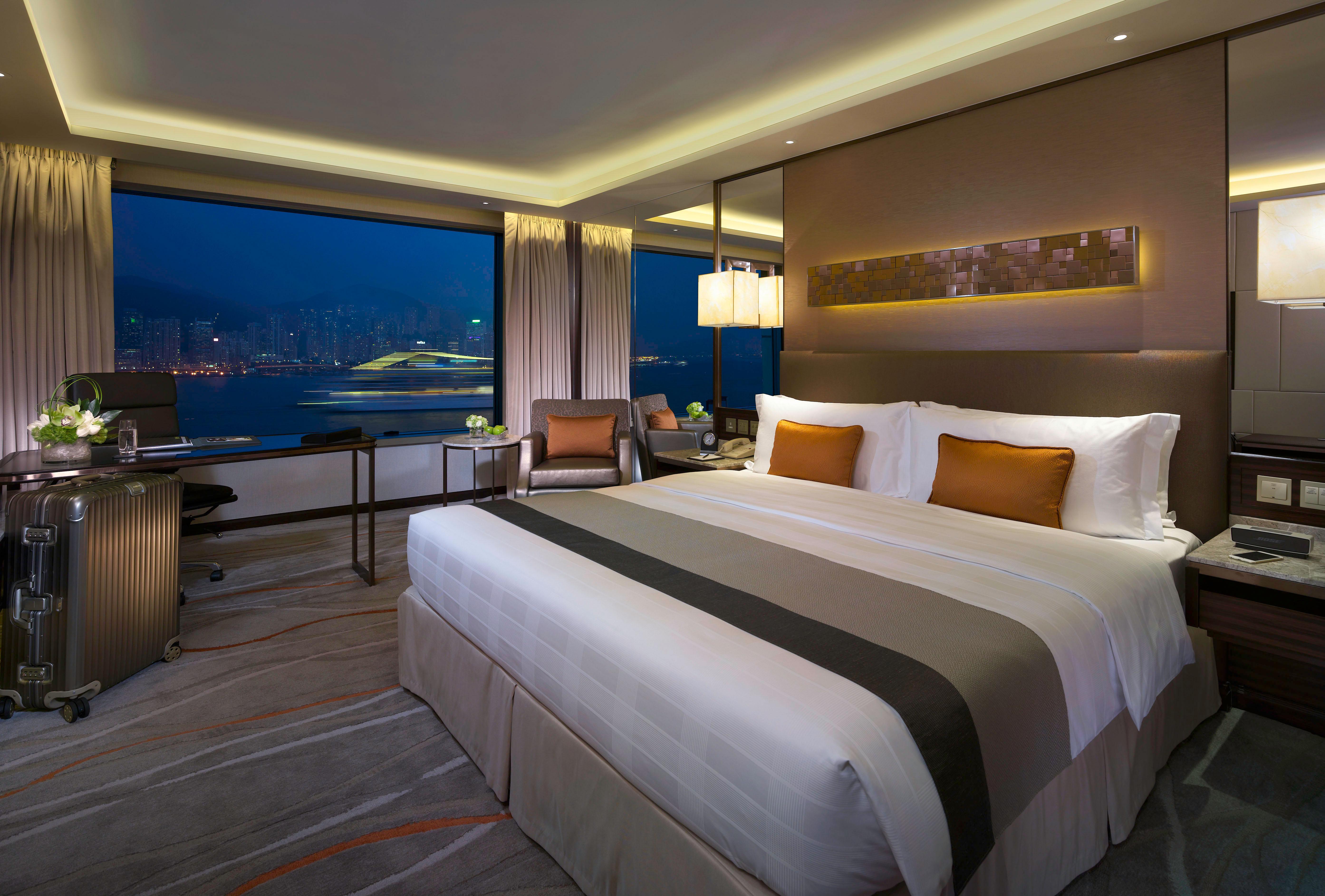 Intercontinental Grand Stanford Hong Kong By Ihg Hotel Ngoại thất bức ảnh Deluxe Harbour View Room