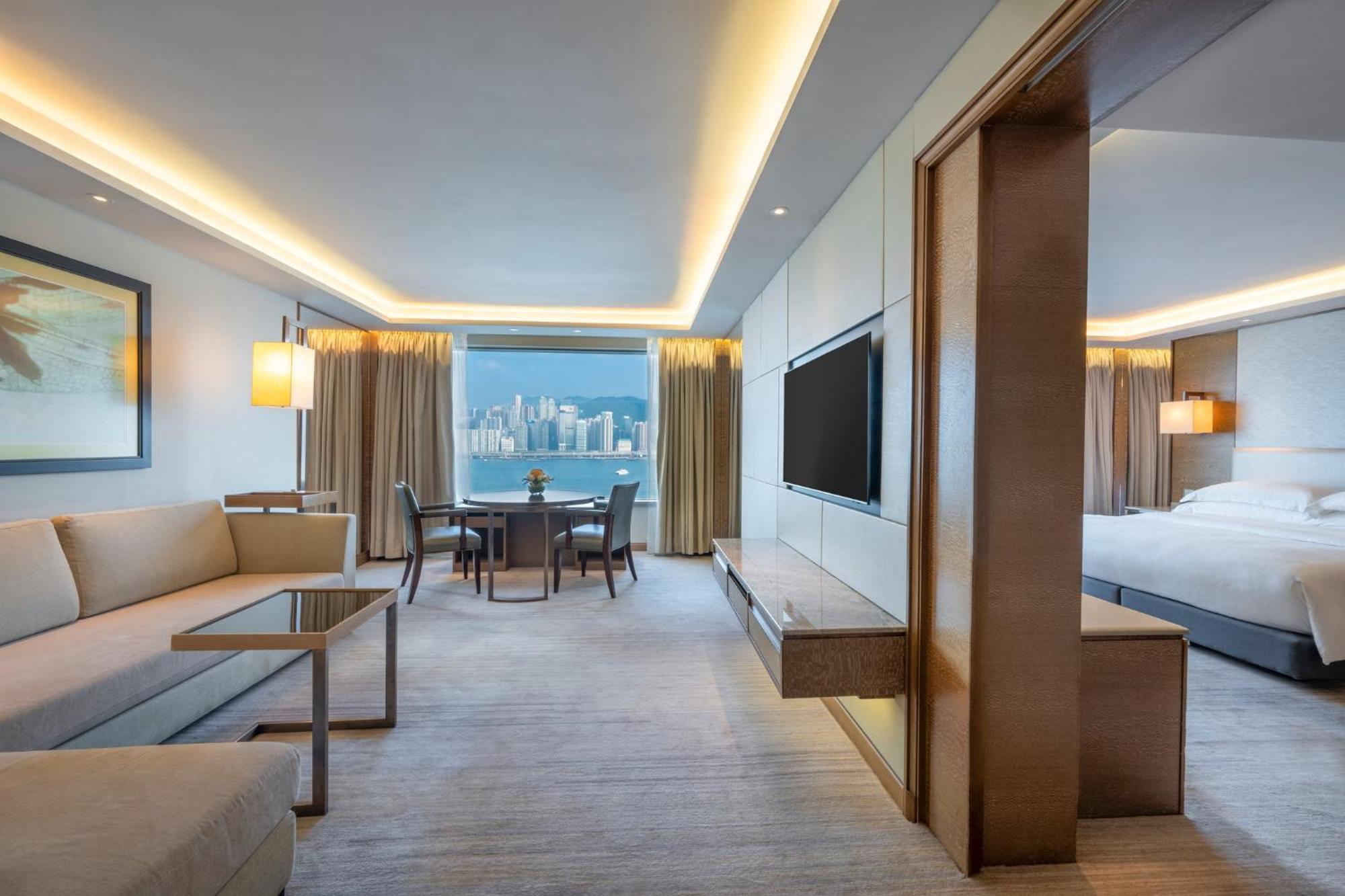 Intercontinental Grand Stanford Hong Kong By Ihg Hotel Ngoại thất bức ảnh A suite at the hotel